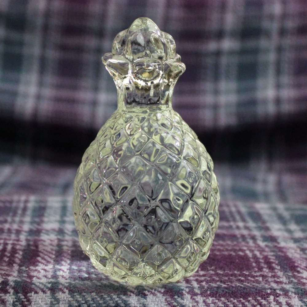 Handblown Glass Pineapple Figurine Paperweight